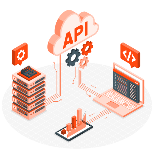 web development illustration